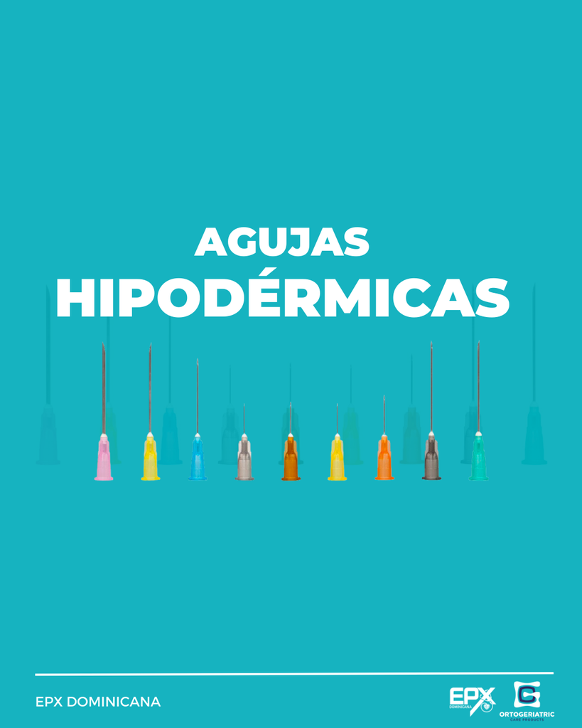 AGUJAS HIPODERMICAS