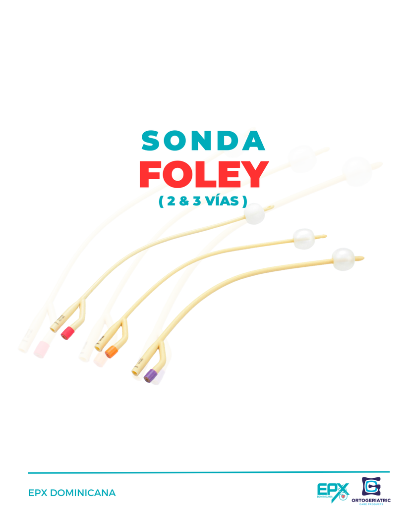 SONDA FOLEY DE 2 VIAS