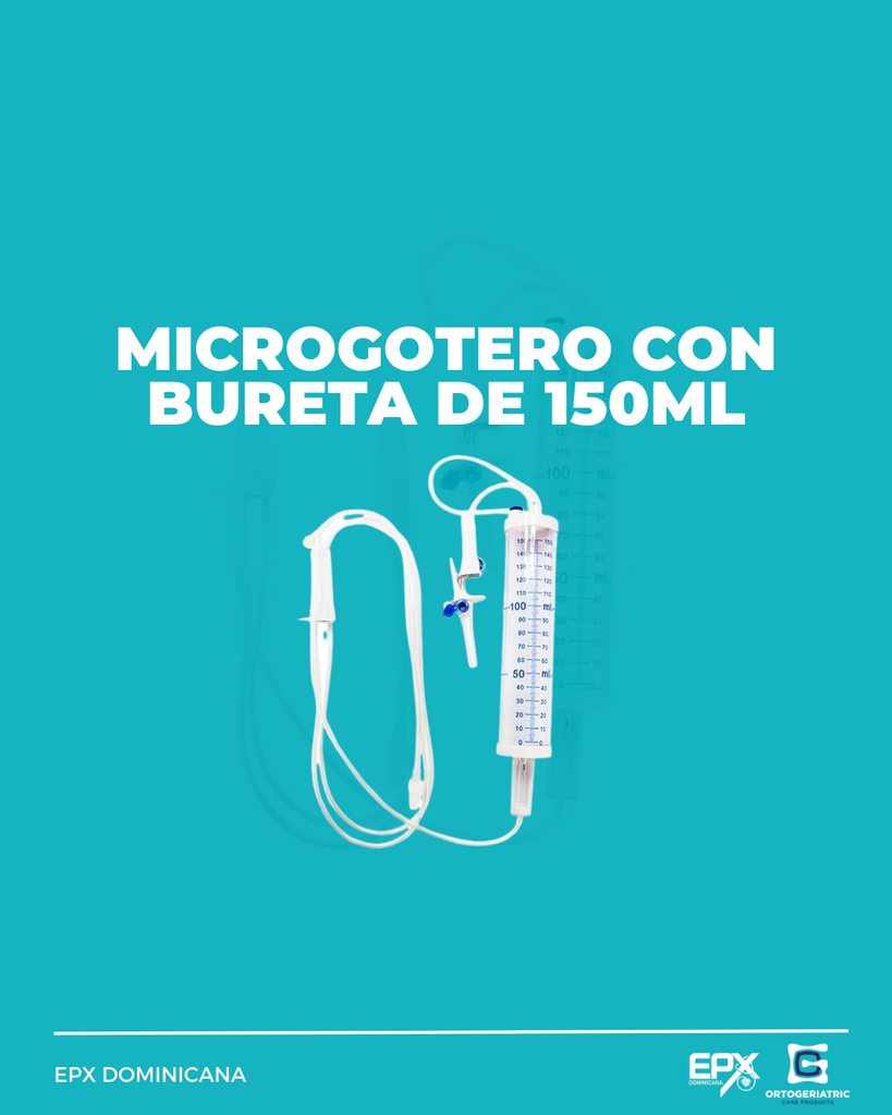 MICROGOTERO C/ BURETA 150 ML