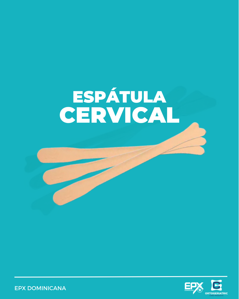 ESPATULA CERVICAL ESTERIL 100/1